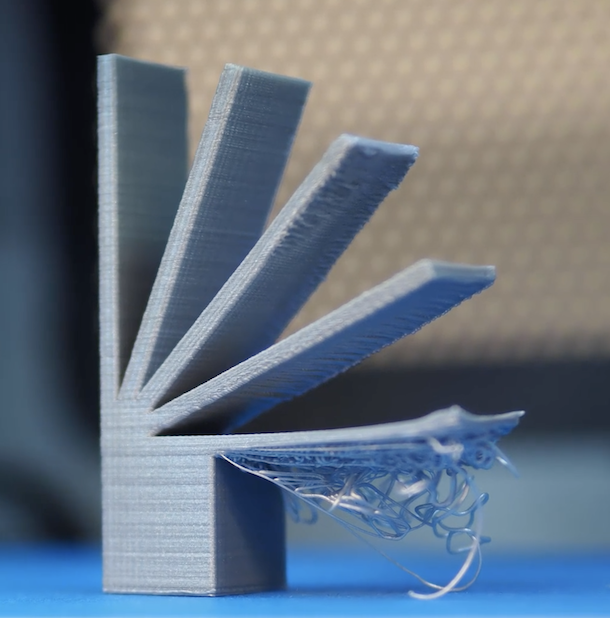How a 3D printer executes the angles
