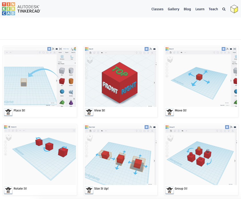 Tinkercad Tutorials